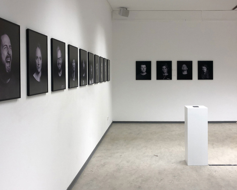 Lose Control – Ausstellungsaufbau